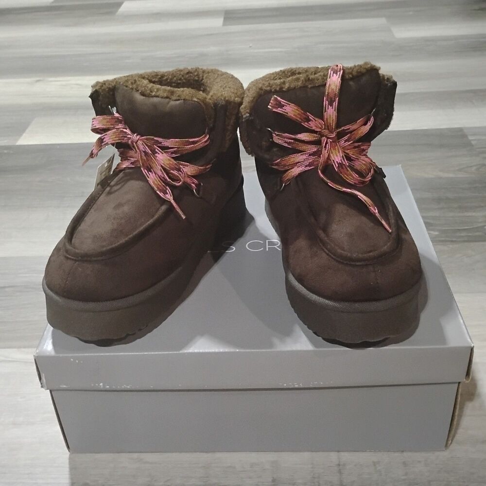 Falls Creek Sloane Brown Fashion Boot Size 8M New